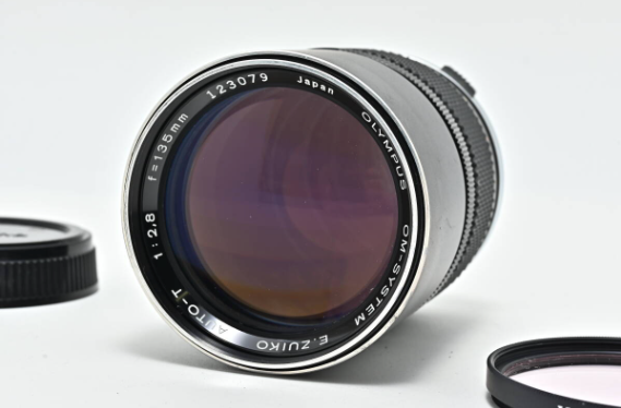 [ Near MINT ] OLYMPUS OM-SYSTEM E.ZUIKO AUTO-T 135mm f/2.8 From Japan